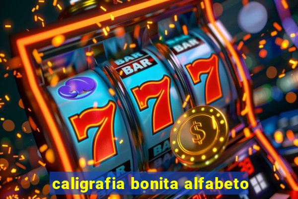 caligrafia bonita alfabeto